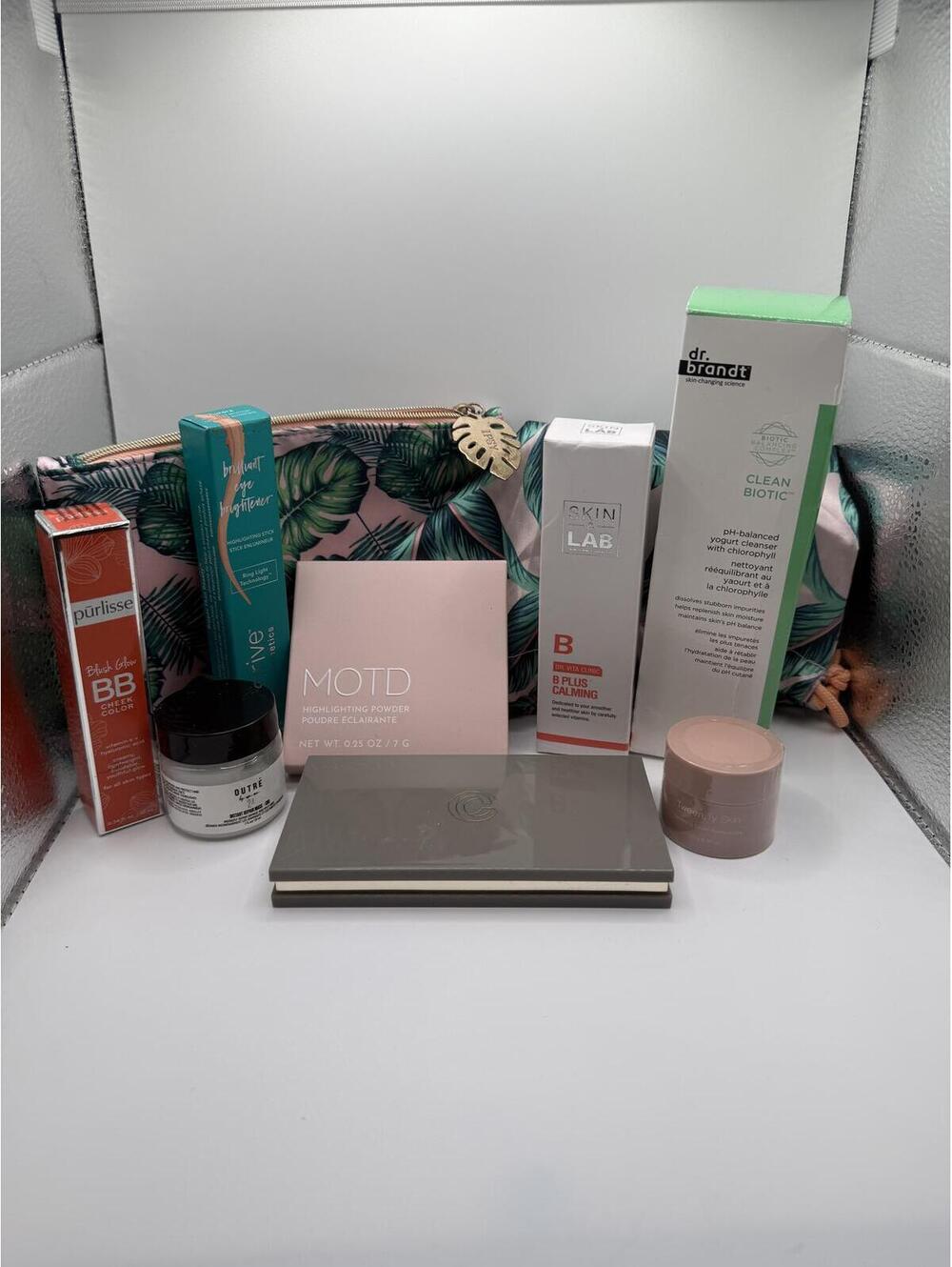 NEW Beauty Bundle Lot Purlisse MOTD Dr Brandt Skin & Lab and more